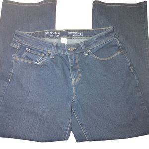 Sonoma Life Style Curvy Boot cut Mid Rise Jeans size 8